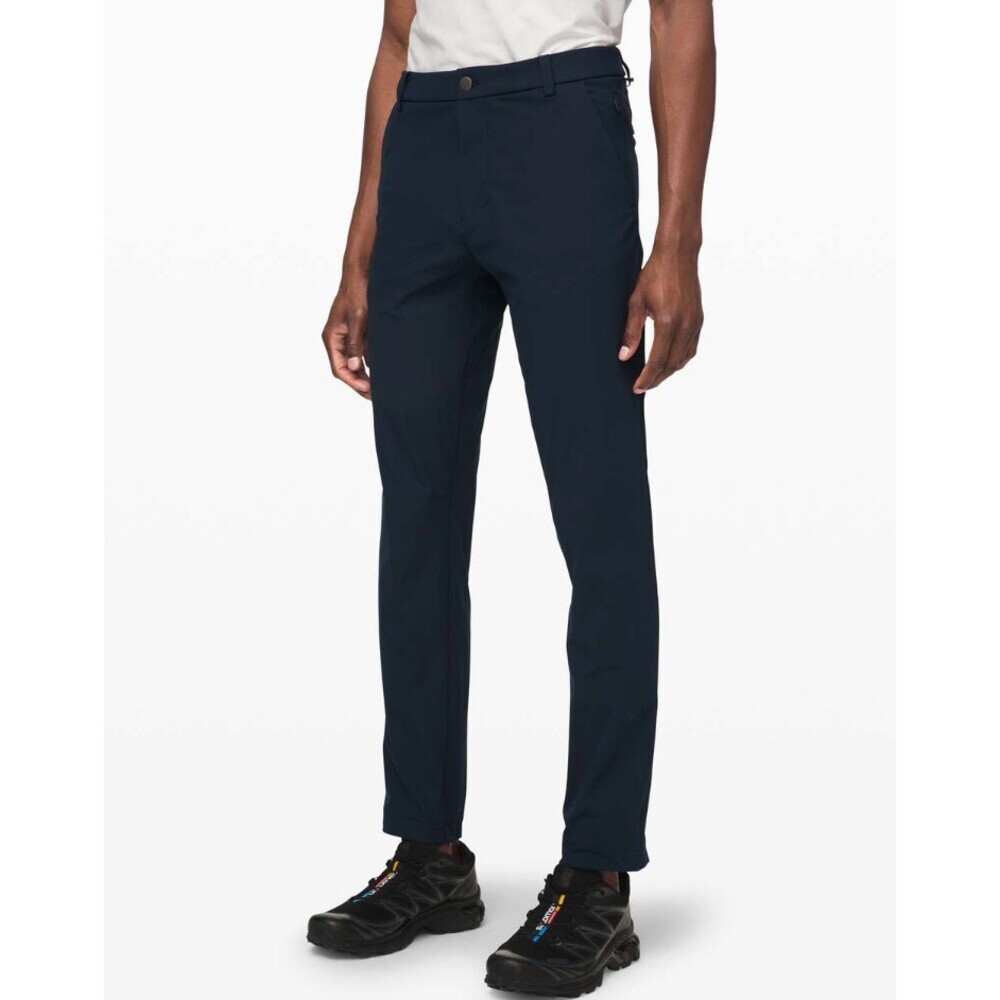 Lululemon Commission Pant Classic *Warpstreme 32" True Navy Size 34